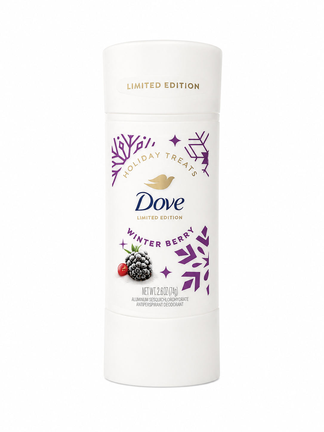 Dove Limited Edition Winter Berry Antiperspirant Deodorant 2.6 oz (74 g)