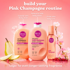 eos Shea Better Cashmere Pink Champagne Body Wash 16 fl oz - Image 3