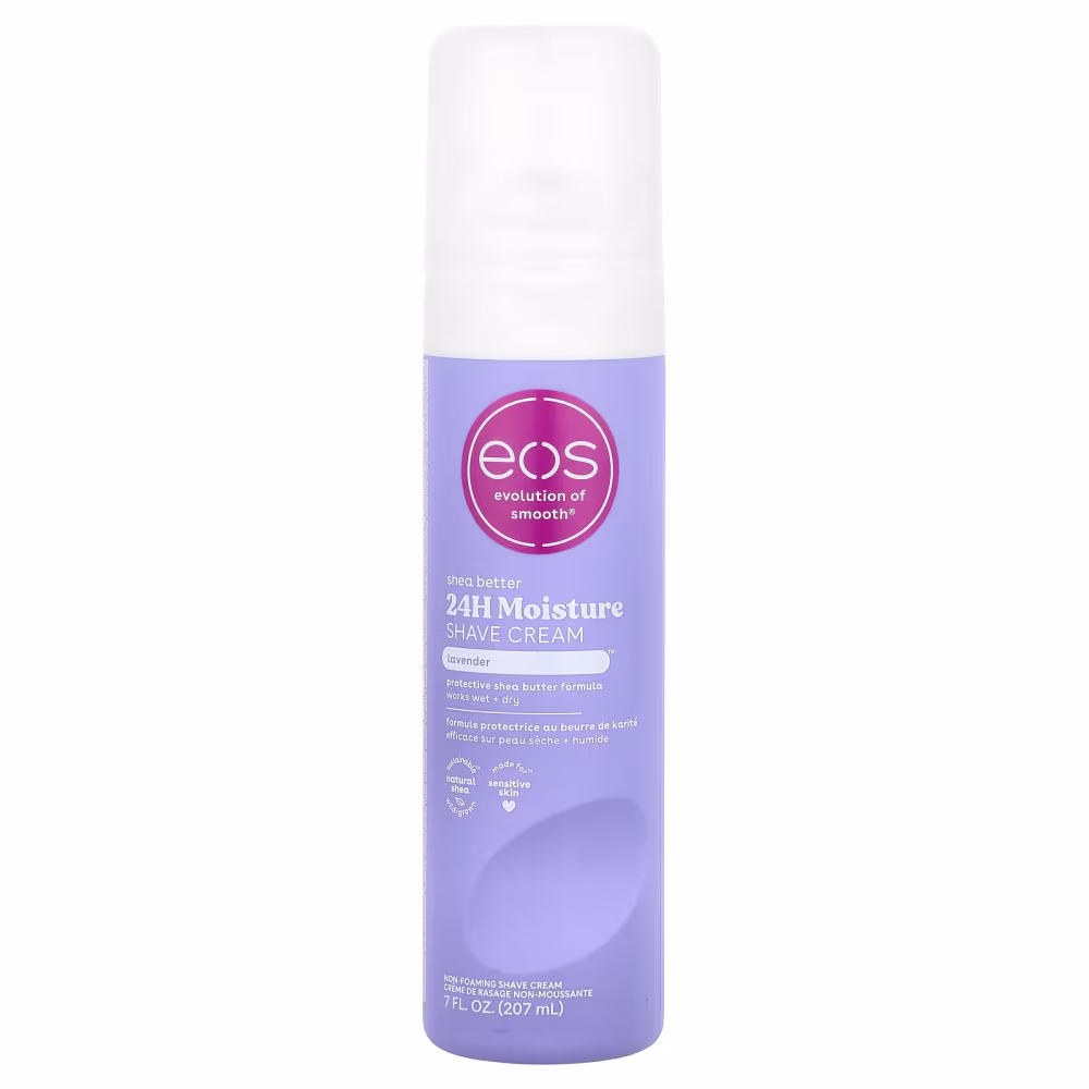 eos 24H Moisture Shave Cream Lavender 7 fl oz (207 mL