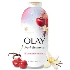 Olay Fresh Radiance Black Cherry & Vanilla Body Wash 650mL