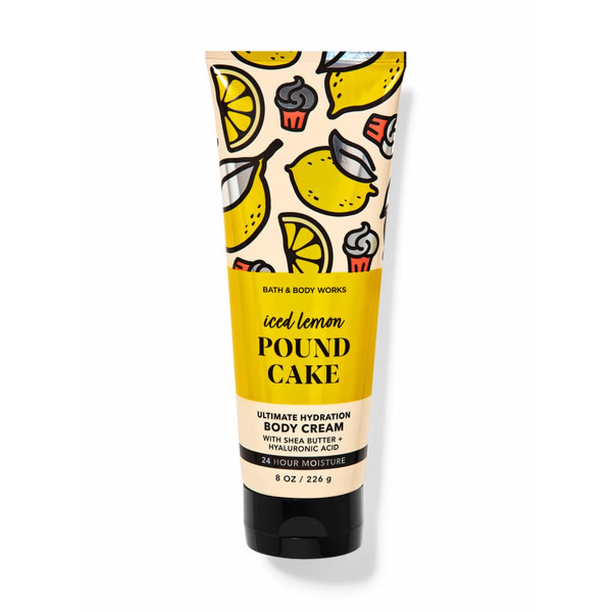 Bath & Body Works Iced Lemon Pound Cake Ultimate Hydration Body Cream 8 oz