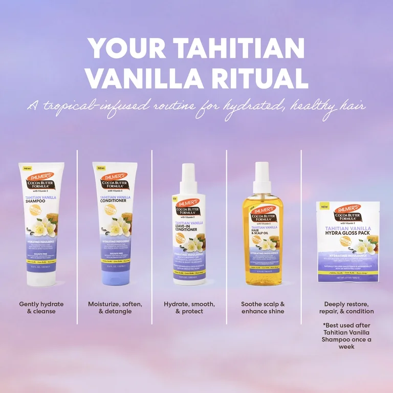 Palmer's Cocoa Butter Formula Tahitian Vanilla Hydra Gloss Pack 2.1 oz - Image 2
