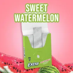 Wrigley’s Extra Sweet Watermelon Sugarfree Gum, 15 Sticks - Image 2