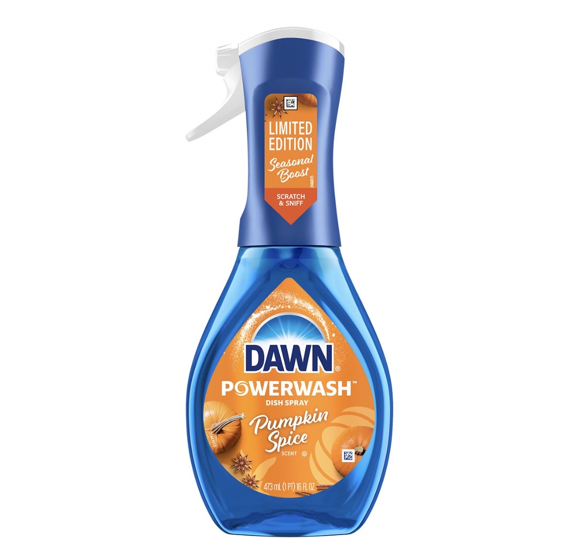 Dawn Powerwash Dish Spray Pumpkin Spice Scent, 16 fl oz