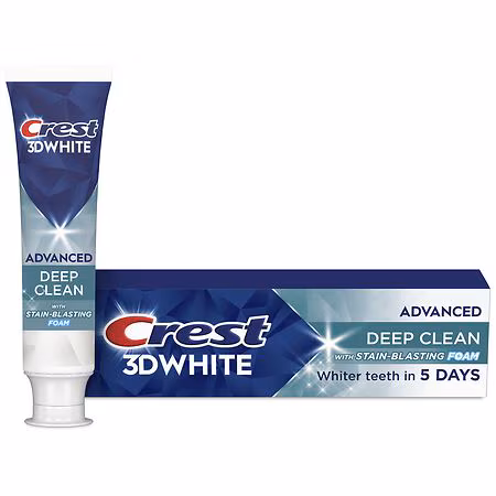 Crest 3D White Advanced Deep Clean Toothpaste