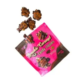 Trader Joe’s Brookie Caramel Candy Clusters 6 oz - Image 2