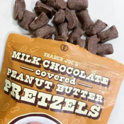 Trader Joe’s Milk Chocolate Covered Peanut Butter Pretzels 12 oz - Image 2