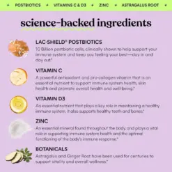 lemme Immunity Daily Wellness Gummies 60 Gummies - Image 6