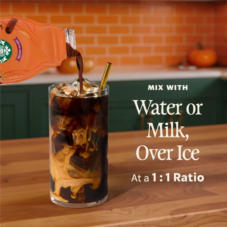 Starbucks Cold Brew Concentrate Pumpkin Spice 32 oz - Image 3