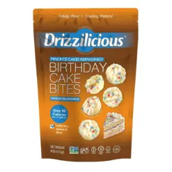 Drizzilicious Birthday Cake Bites 4 oz (113 g)