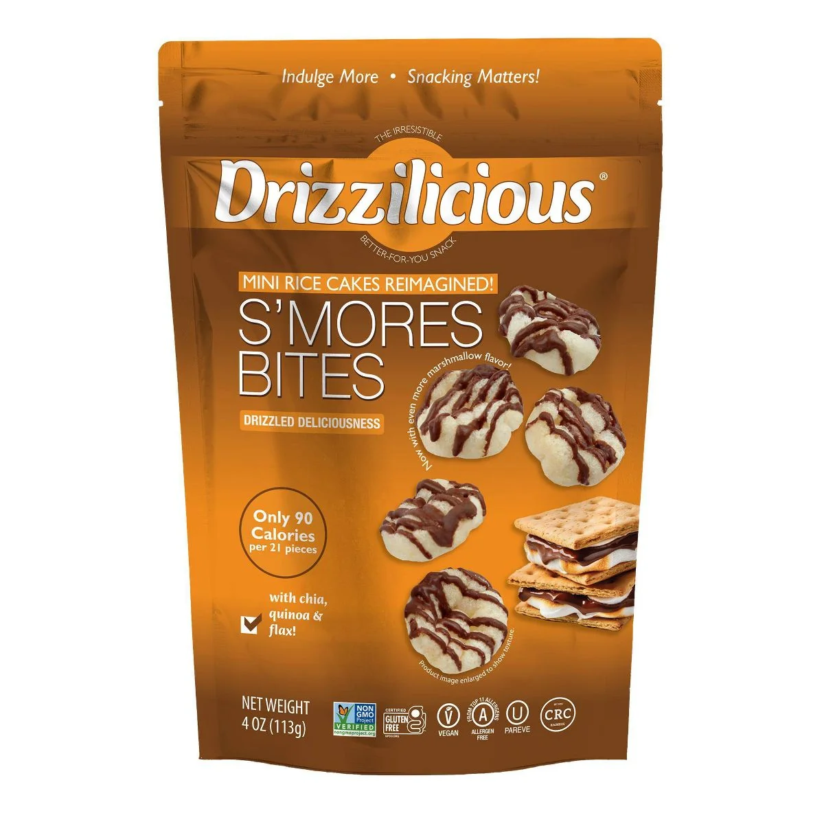 Drizzilicious S’Mores Bites 4 oz (113 g)