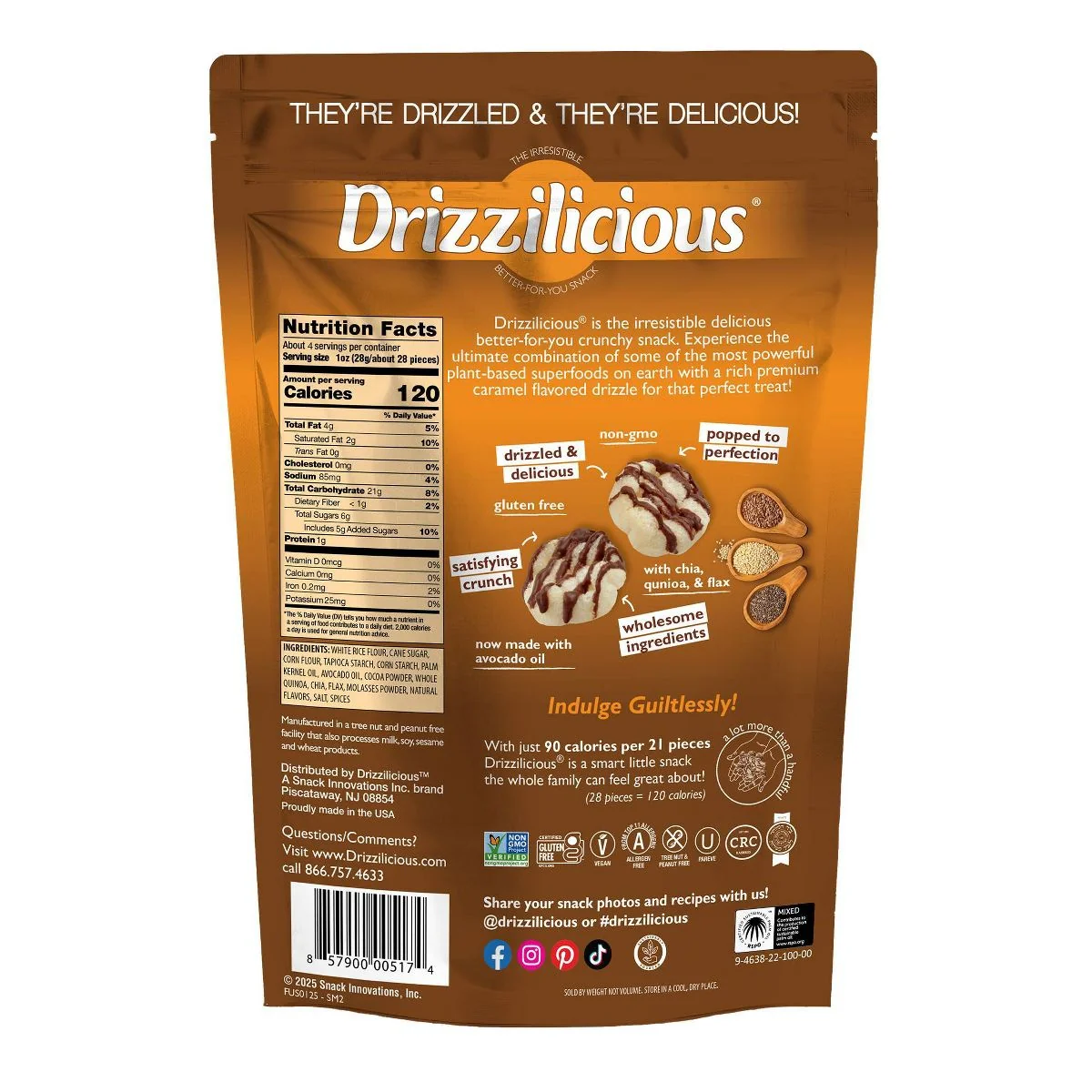 Drizzilicious S’Mores Bites 4 oz (113 g) - Image 2
