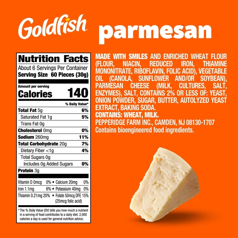 Goldfish Parmesan Crackers 6.6 oz - Image 2