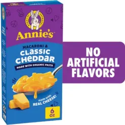 Annie’s Macaroni & Classic Cheddar 6 oz