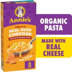 Annie’s Shells & Real Aged Cheddar 6 oz
