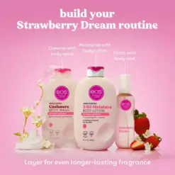 eos Shea Better Cashmere Body Wash Strawberry Dream 16 fl oz (473 mL) - Image 2