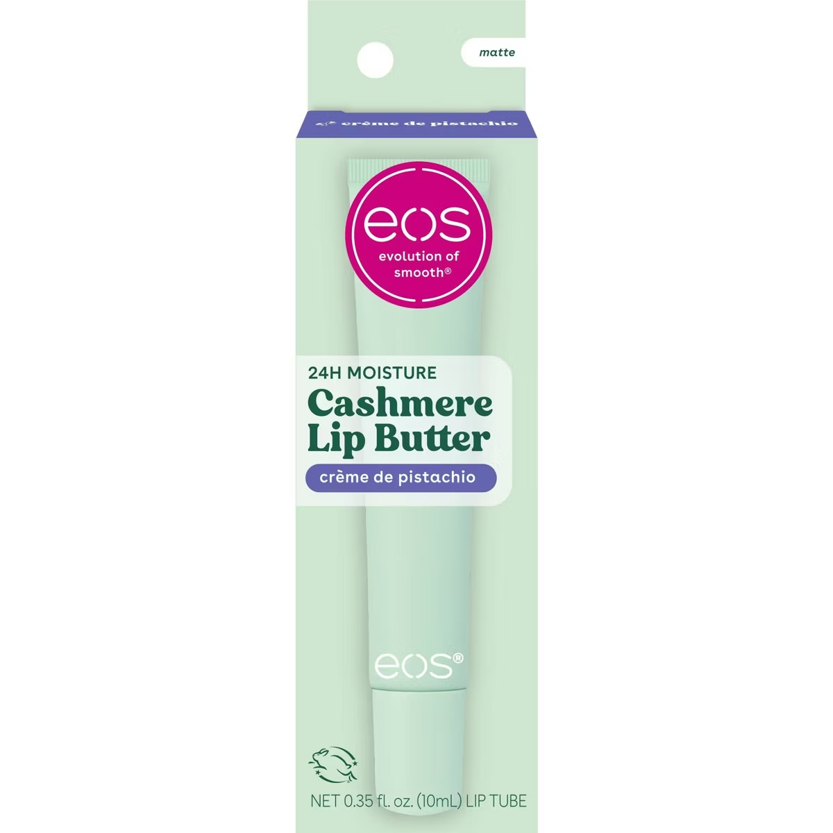 eos 24H Moisture Cashmere Lip Butter Crème de Pistachio 0.35 fl oz (10 mL)