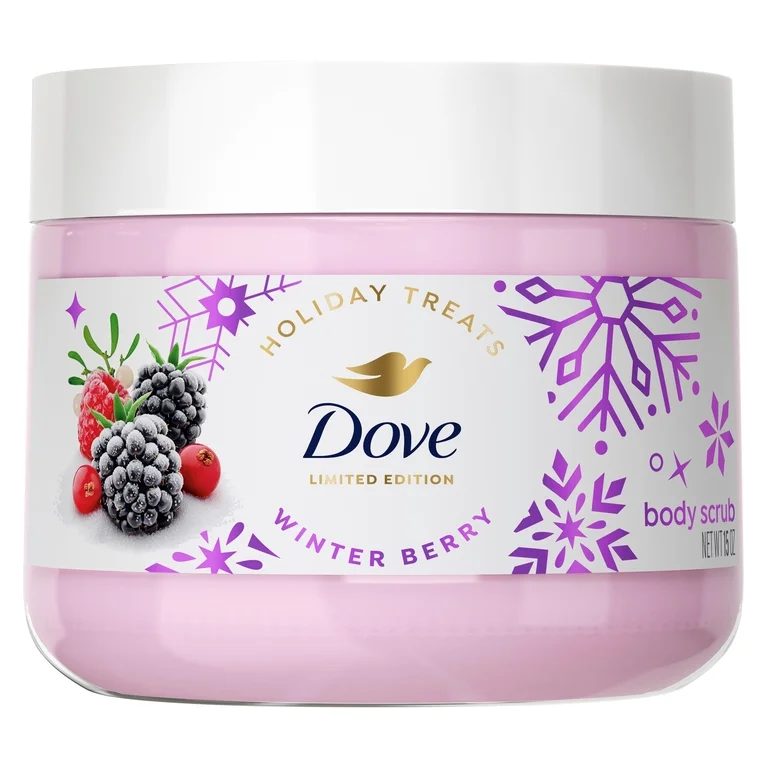 Dove Winter Berry Body Scrub 10.5 oz — Limited Edition