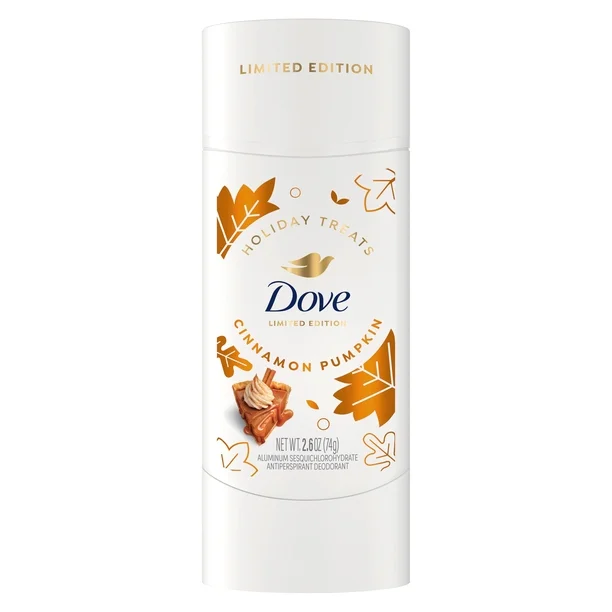 Dove Cinnamon Pumpkin Antiperspirant Deodorant 2.6 oz — Limited Edition