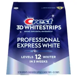 Crest 3D Whitestrips Professional Express White Dental Whitening Kit