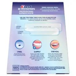 Crest 3D Whitestrips Professional Express White Dental Whitening Kit - Image 2
