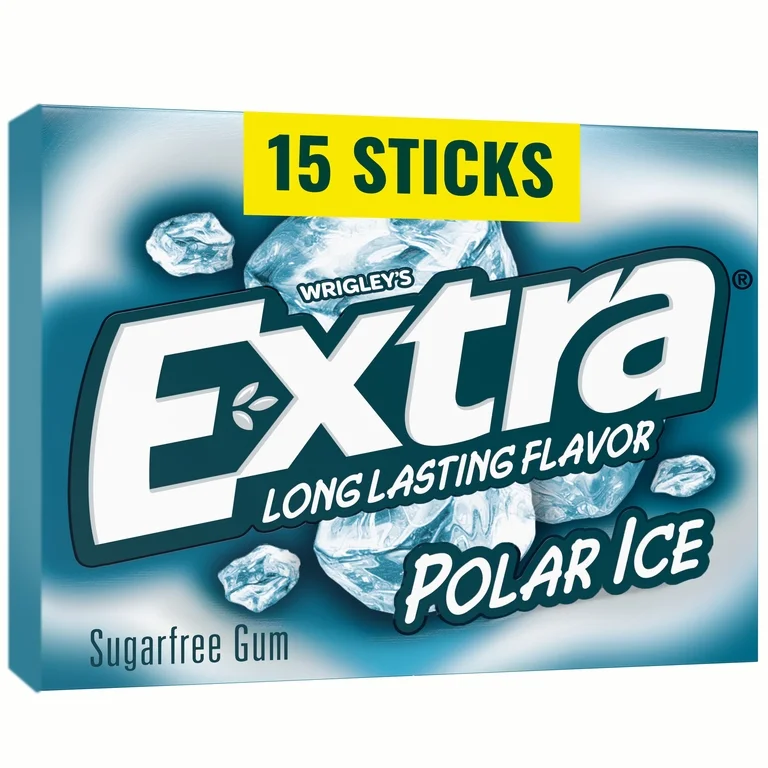 Wrigley’s Extra Polar Ice Sugarfree Gum 15 Sticks