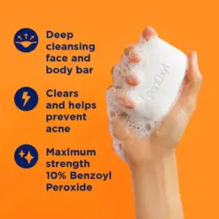 PanOxyl Acne Treatment Bar 10% Benzoyl Peroxide 4 oz (113 g) - Image 2