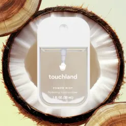 Touchland Beach Coco Power Mist Hydrating Hand Sanitizer 1 fl oz (30 mL) - Image 2