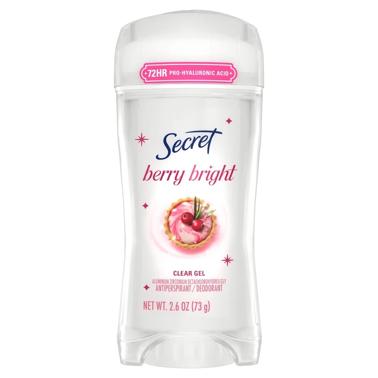 Secret Berry Bright Clear Gel Antiperspirant/Deodorant 2.6 oz