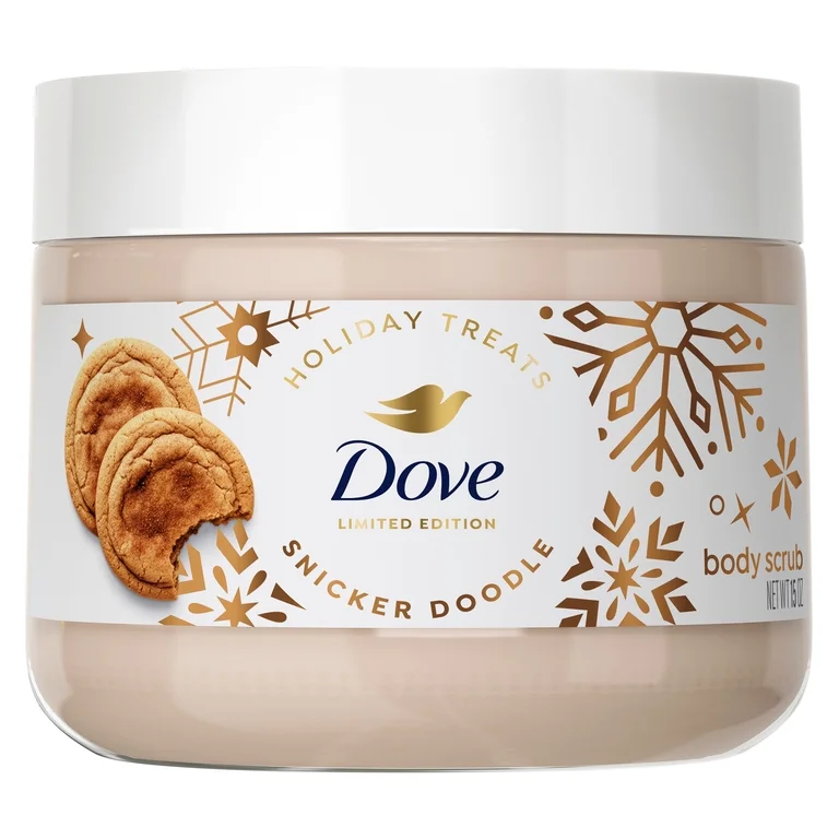 Dove Limited Edition Holiday Treats Snickerdoodle Body Scrub – 14 oz