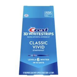 Crest 3D Whitestrips Classic Vivid Starter Kit – 20 Strips