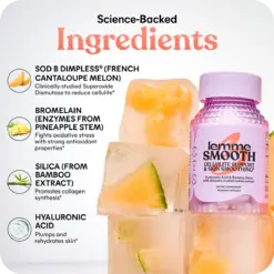 Lemme Smooth Cellulite Support & Skin Smoothing – 30 Vegan Capsules - Image 3