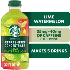 Starbucks Refreshers Concentrate – Lime Watermelon, 32 fl oz