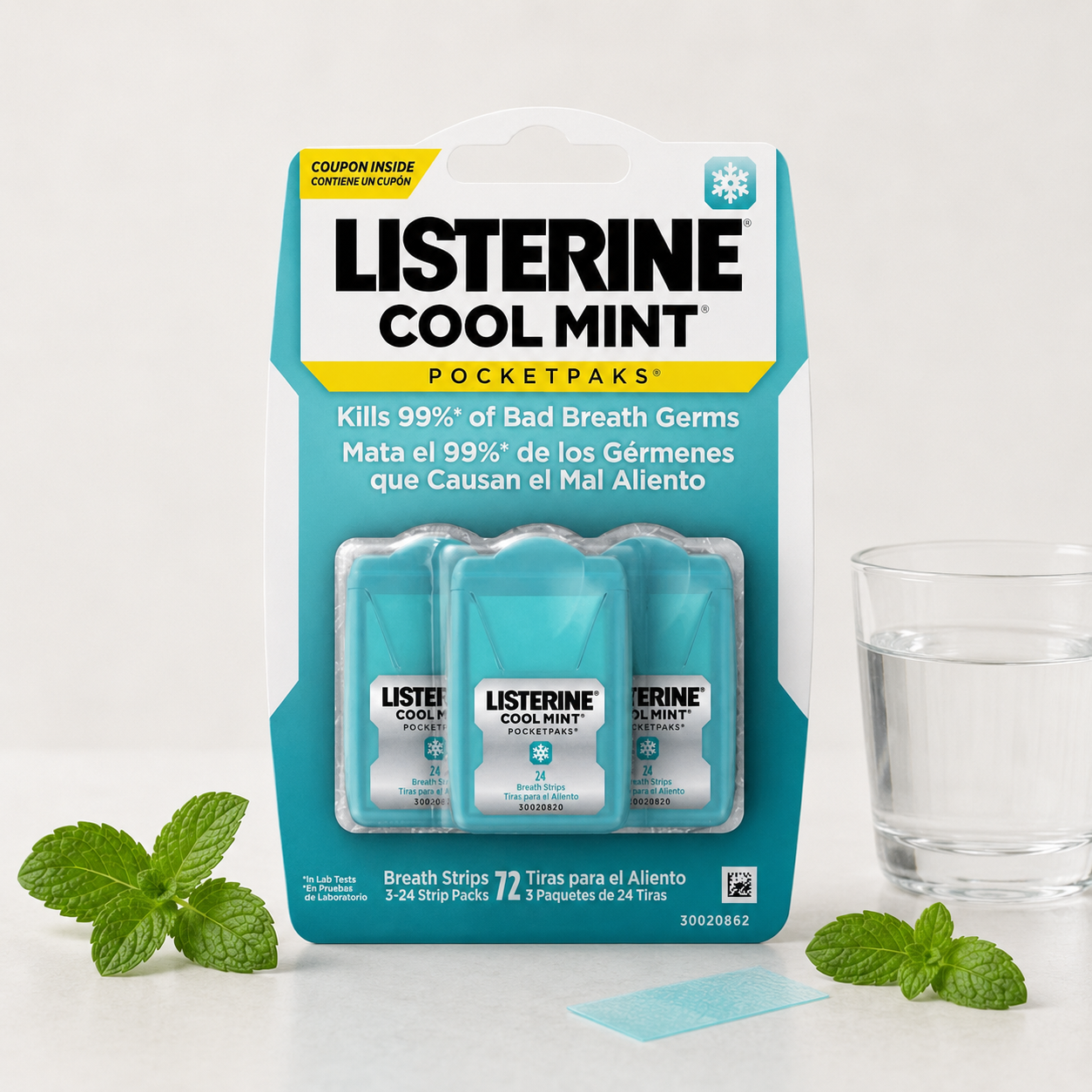 Listerine Cool Mint PocketPaks,