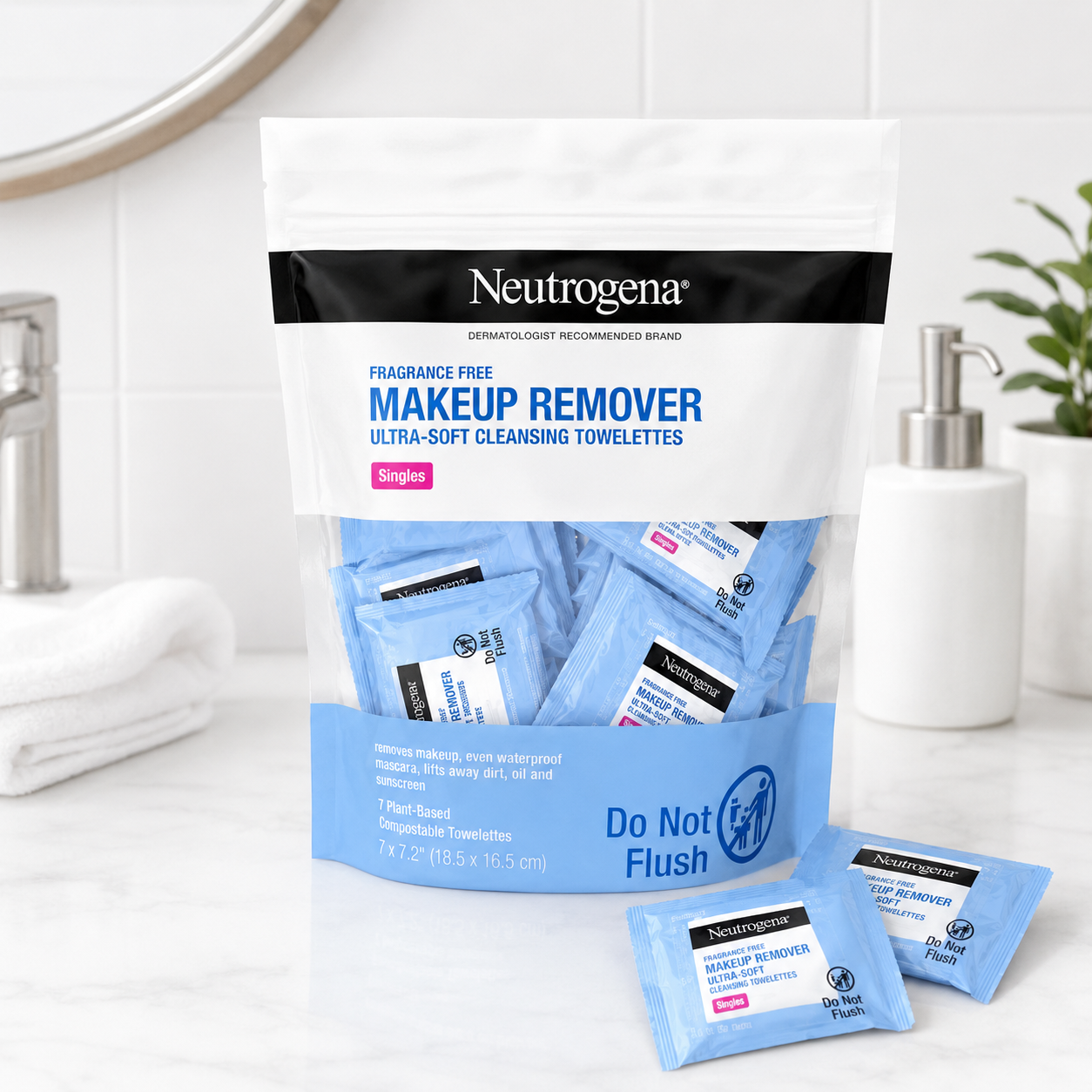 Neutrogena Individually Wrapped Cleansing Towelettes - Image 2