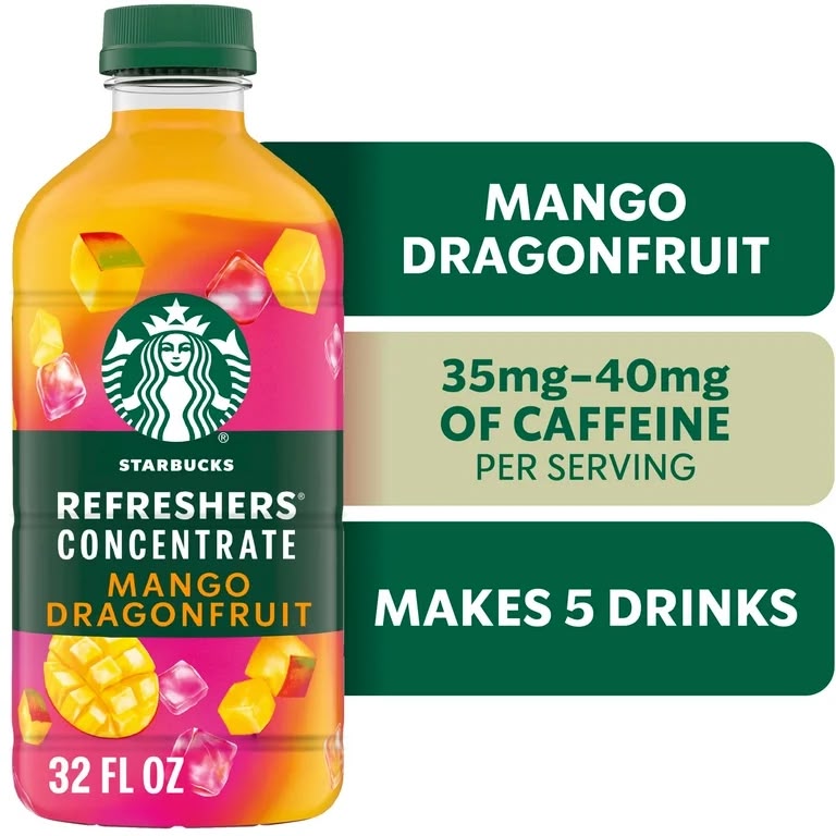 Starbucks Refreshers Concentrate Mango Dragonfruit