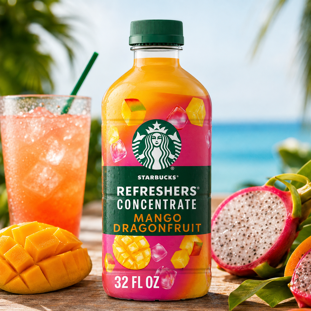 Starbucks Refreshers Concentrate Mango Dragonfruit