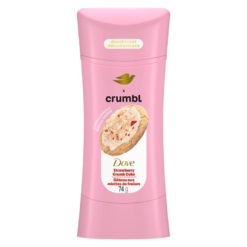 Dove x Crumbl Strawberry Crumb Cake Deodorant 74 g