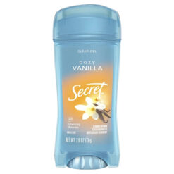 Secret Cozy Vanilla Clear Gel Antiperspirant/Deodorant 73g