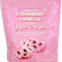 Trader Joe’s Strawberry & Vanilla Flavored Yogurt Pretzels 7 oz (198 g)