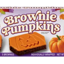Little Debbie Brownie Pumpkins – 5 Individually Wrapped Brownies