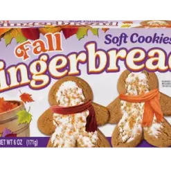 Little Debbie Fall Gingerbread Soft Cookies – 8 Individually Wrapped Cookies
