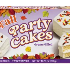 Little Debbie Fall Party Cakes – 10 Twin Wrapped Snack Cakes