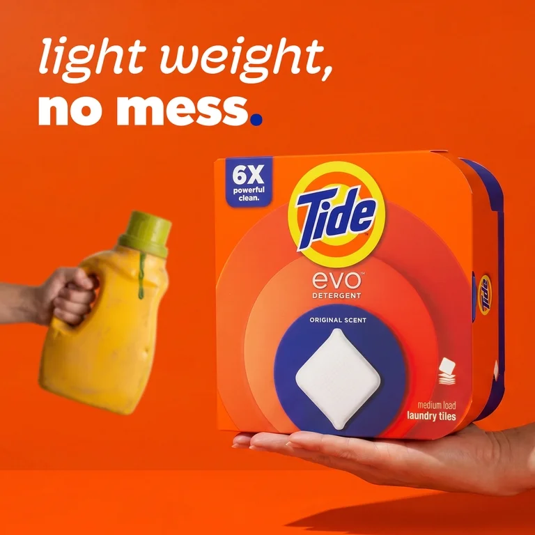 Tide Evo Detergent Spring Blast – 16 Laundry Tiles - Image 2