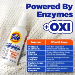 Tide Pureclean Fast-Acting Stain Remover – 4 fl oz - Image 2