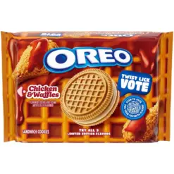 OREO Chicken & Waffles Sandwich Cookies – Limited Edition 10.68oz