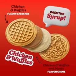 OREO Chicken & Waffles Sandwich Cookies – Limited Edition 10.68oz - Image 2