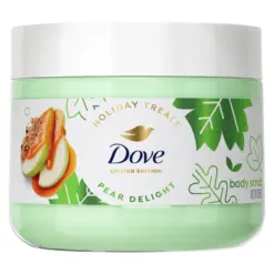 Dove Limited Edition Pear Delight Body Scrub – 15 oz / 425g