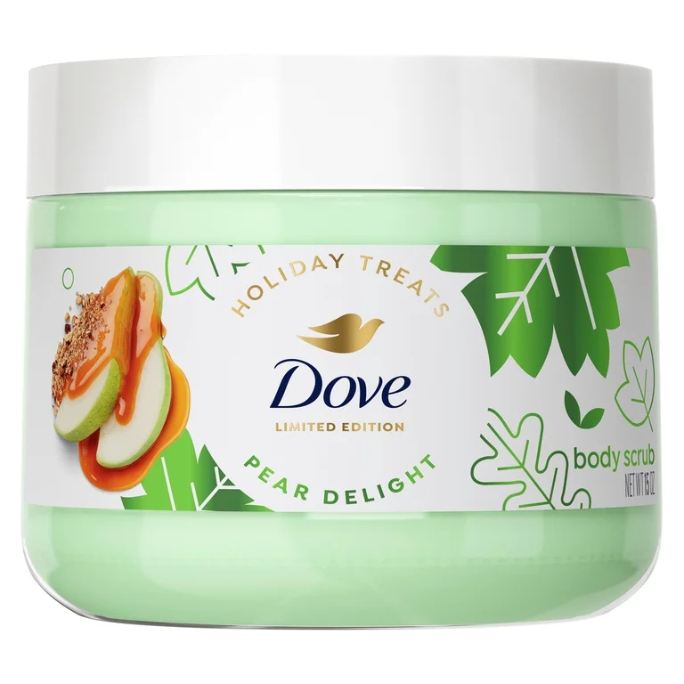 Dove Limited Edition Pear Delight Body Scrub – 15 oz / 425g