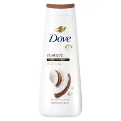 Dove Restore Coconut + Cocoa Butter Body Wash – 20 fl oz / 591ml